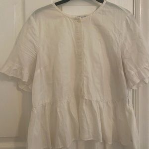 Madewell Ruffle Blouse